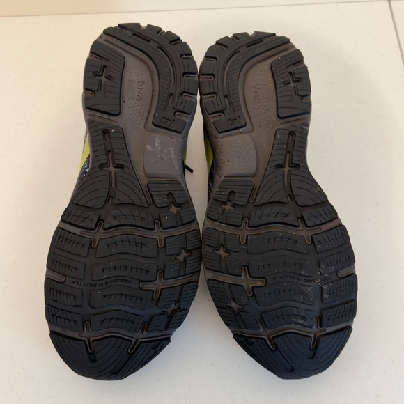 Brooks Ghost 14 Gray Green Black 1103691D069 Men's Size 10.5 - Picture 7 of 8